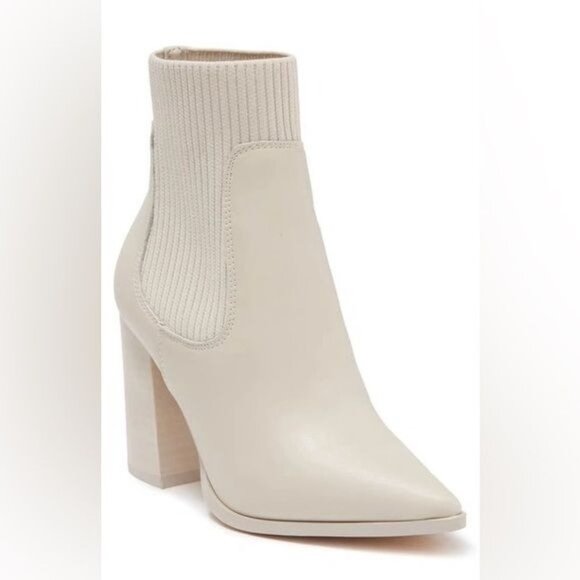 Steve Madden Hollis Boots Pointed Toe Western-Inspired Ankle Boots Country Sz 8 - Picture 1 of 13